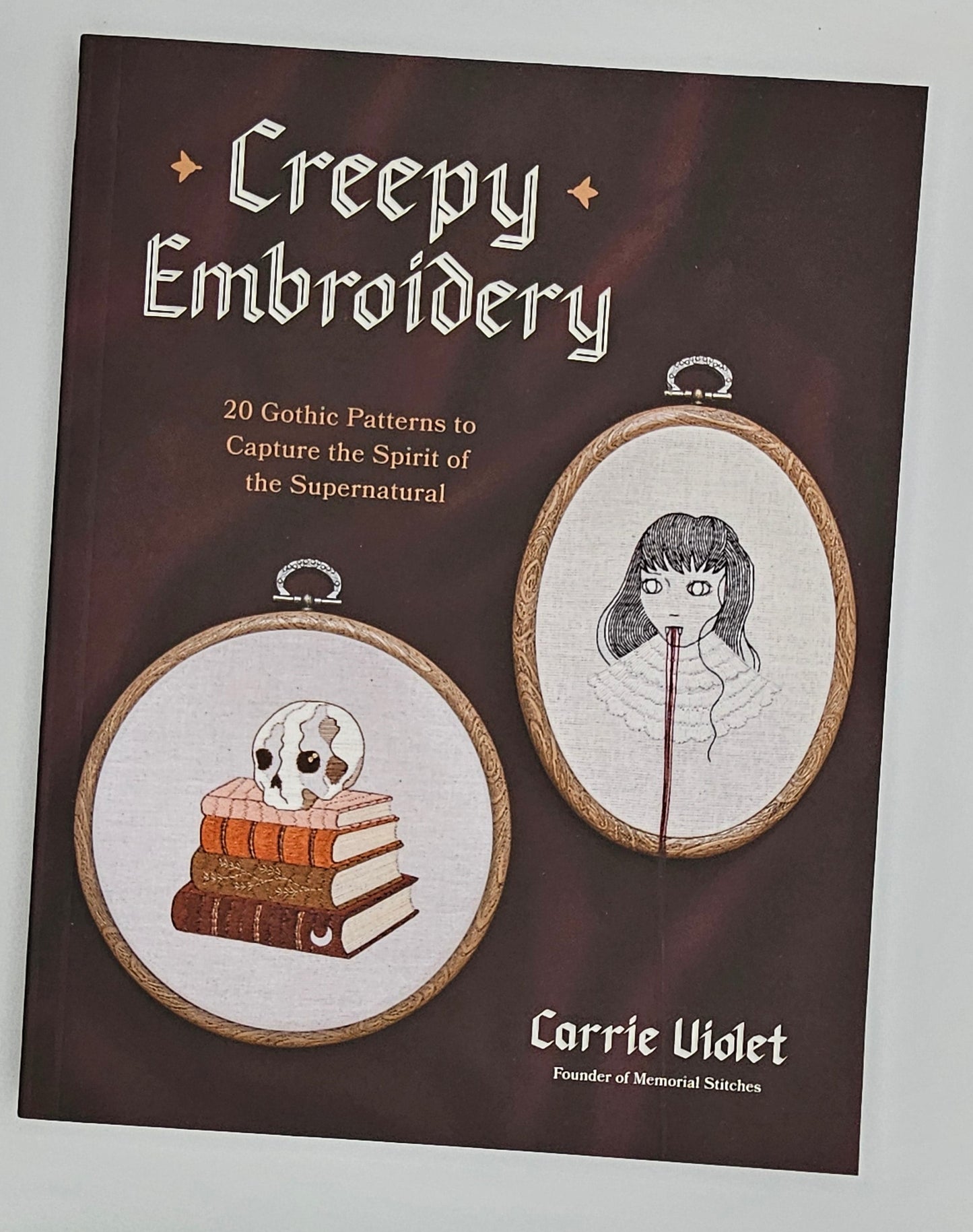 Creepy Embroidery Book