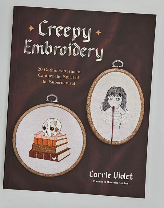 Creepy Embroidery Book