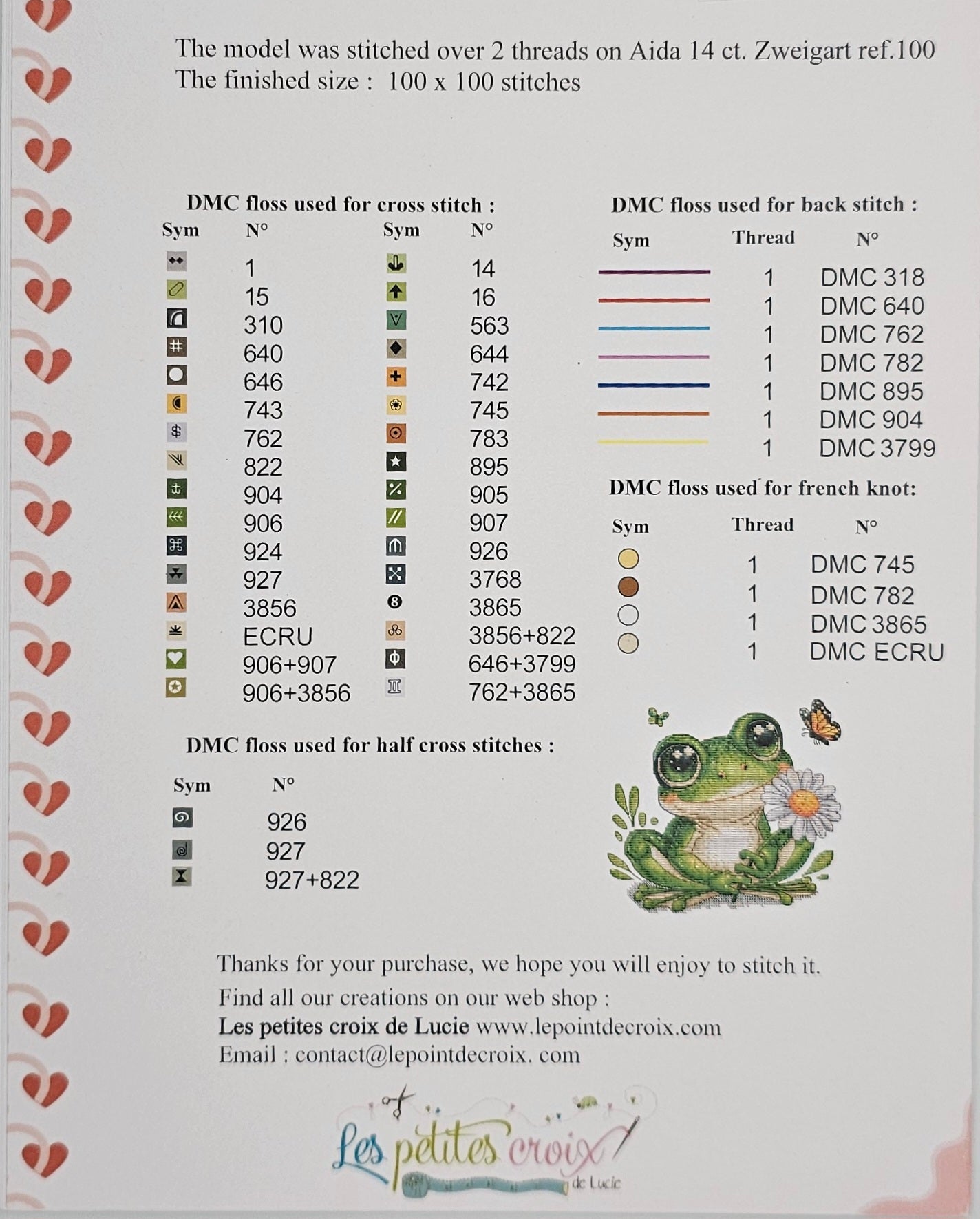 Frog: Les Petites Croix