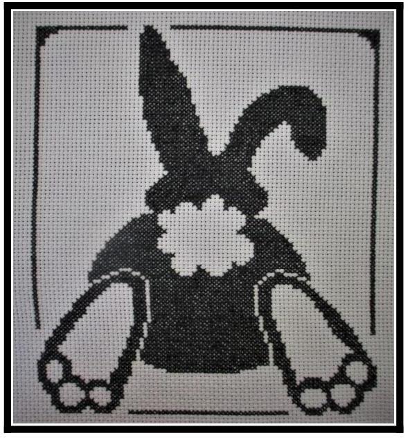 Bunny Butt by The Stitcherhood Cross Stitch Pattern