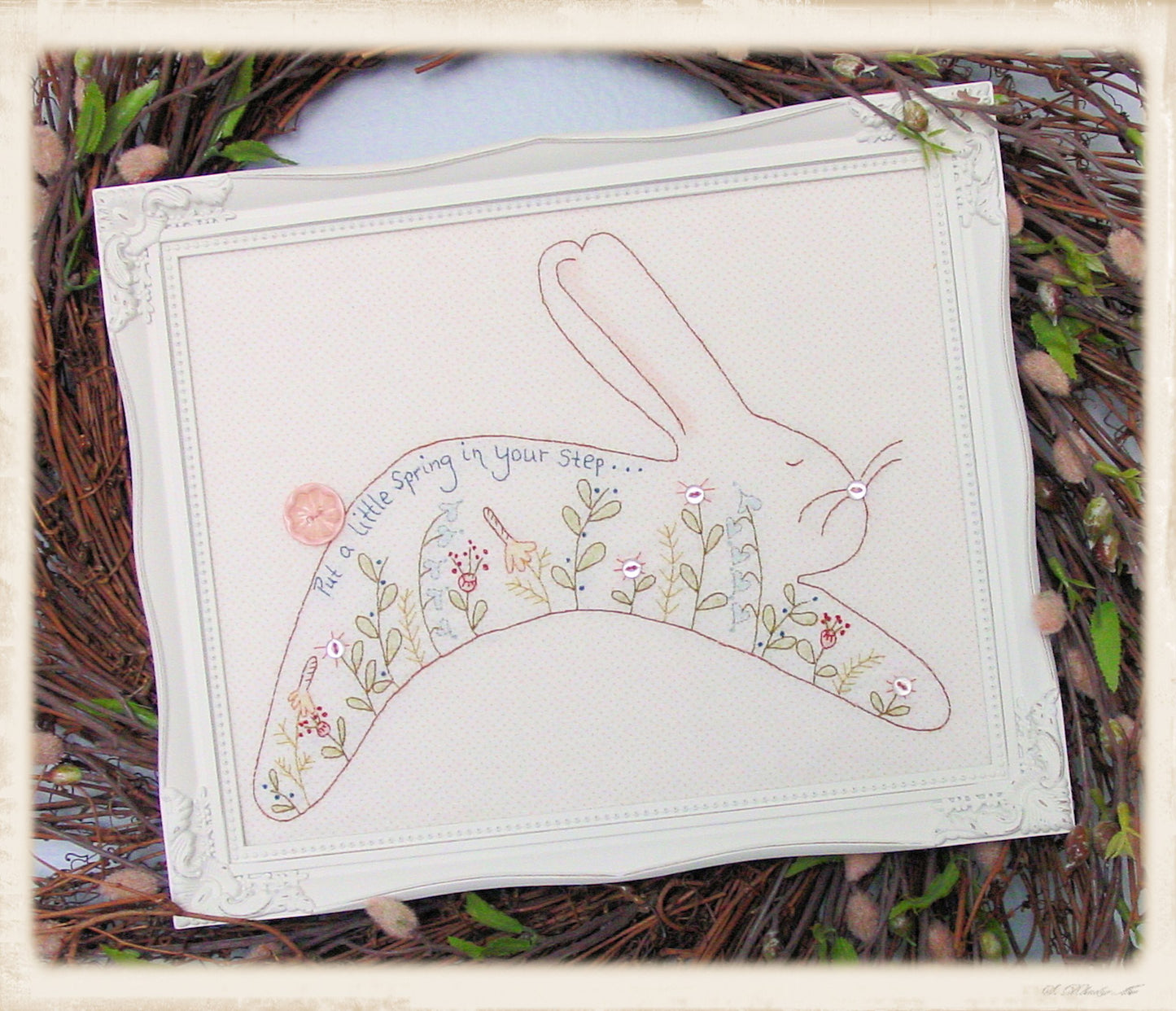 Spring in Your Step by Plumcute Designs Embroidery Pattern