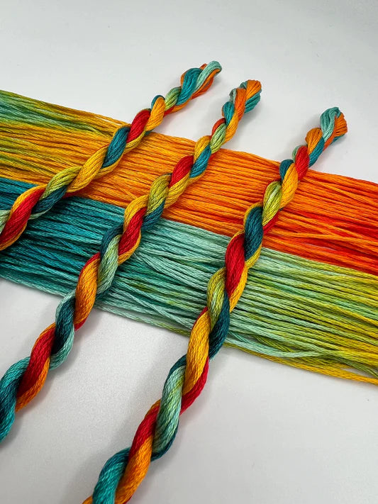 Pirate + Robin Embroidery Floss Variegated