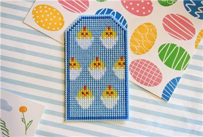 Easter Tag Chickens by Cute Embroidery by Kate