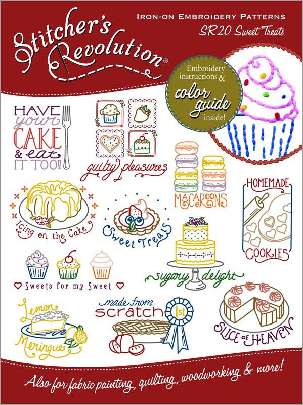 Stitchers Revolution Embroidery Transfer Pattern