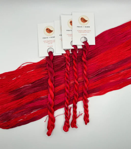 Pirate + Robin Embroidery Floss Variegated