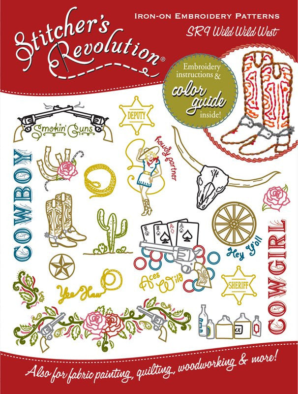 Stitchers Revolution Embroidery Transfer Pattern